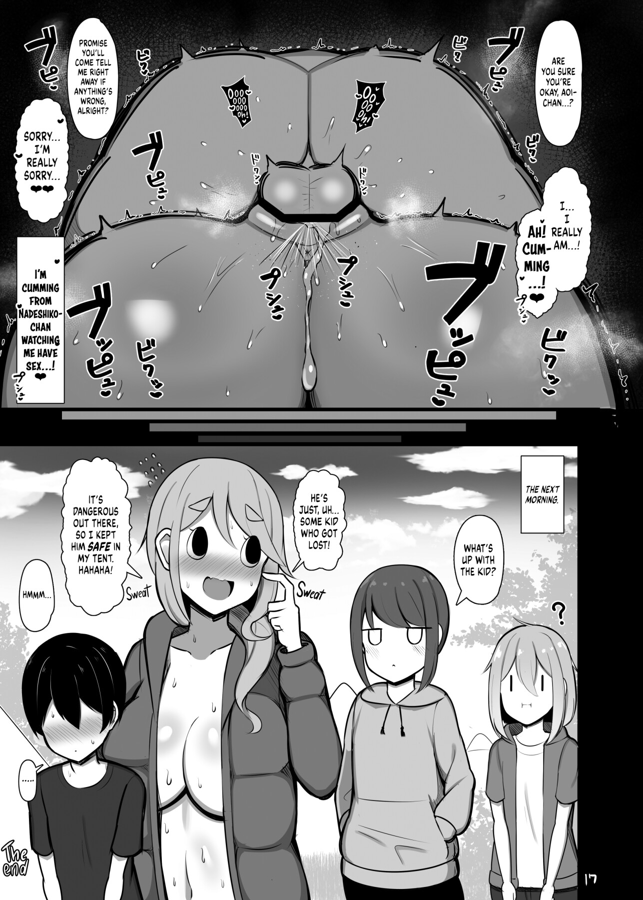 Hentai Manga Comic-Going Wild in my Sensei's Tent-Read-16